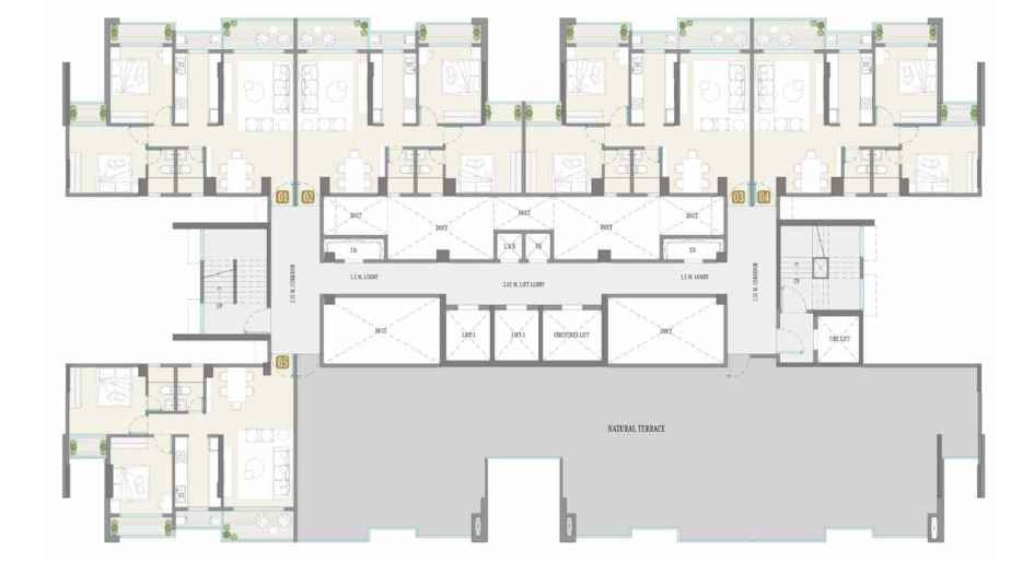 Koltepatil-Lavita-27th-Floor-Plan